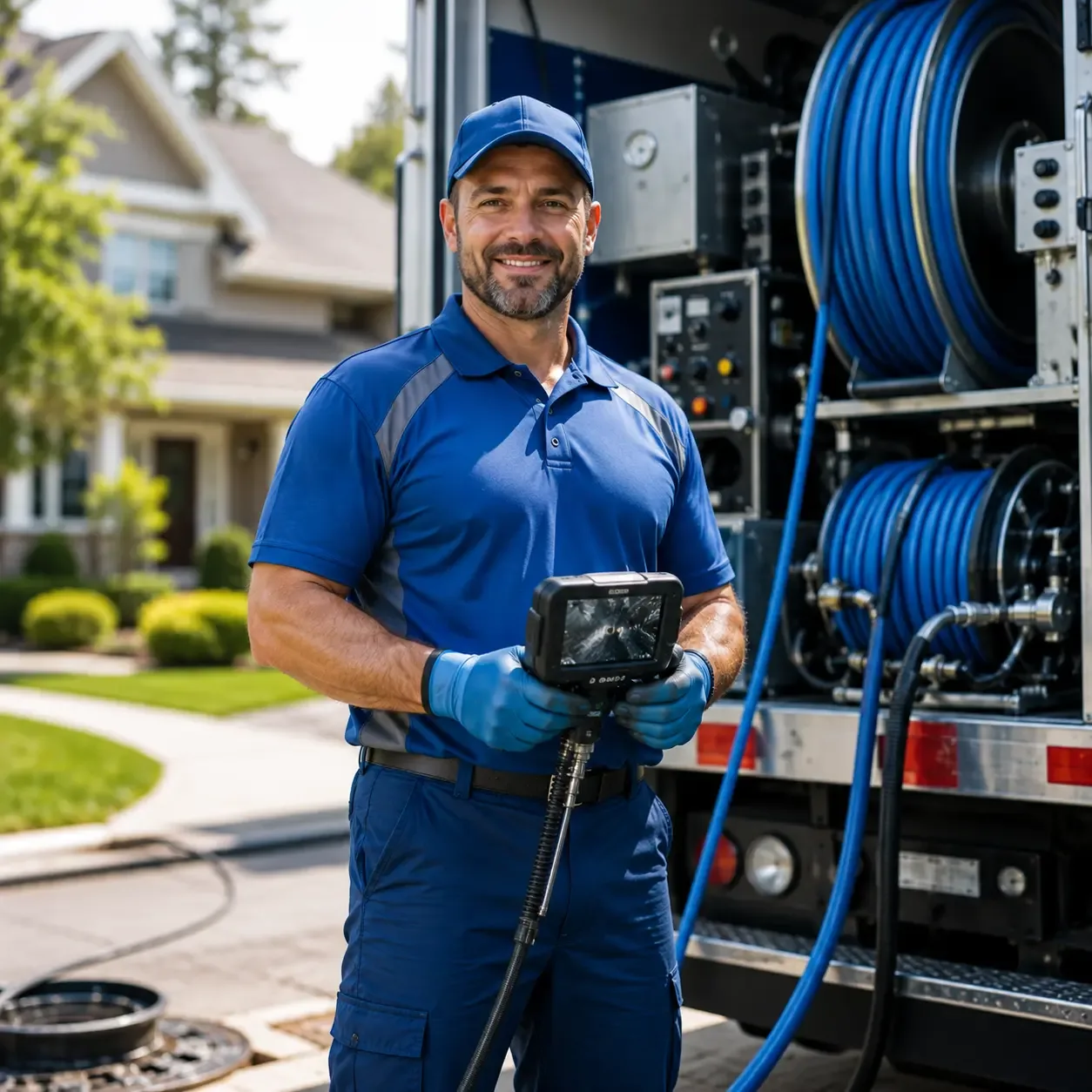Local outdoor drain cleaning specialists in La Harpe, IL
